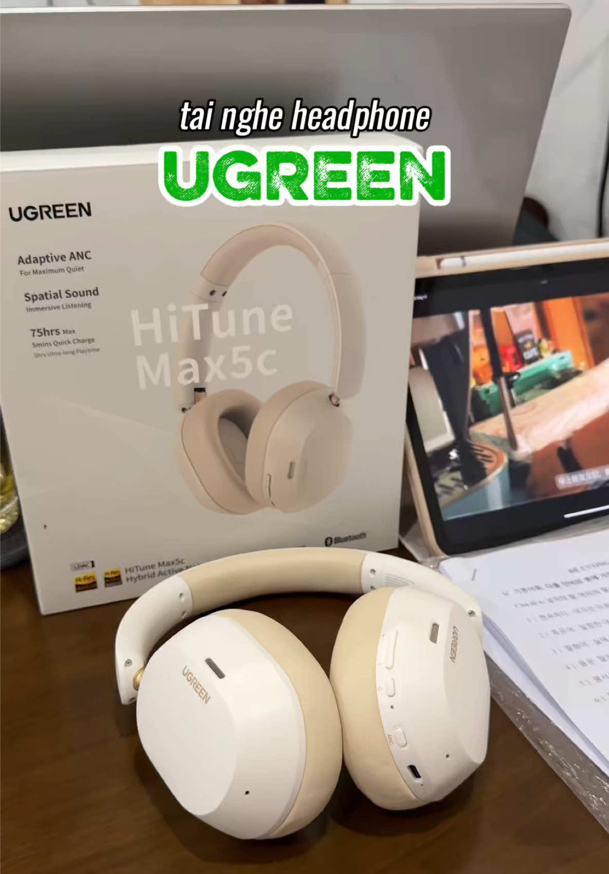 ✨ tai nghe headphone Ugreen  #headphones #ugreen #tainghe #tainghebluetooth 