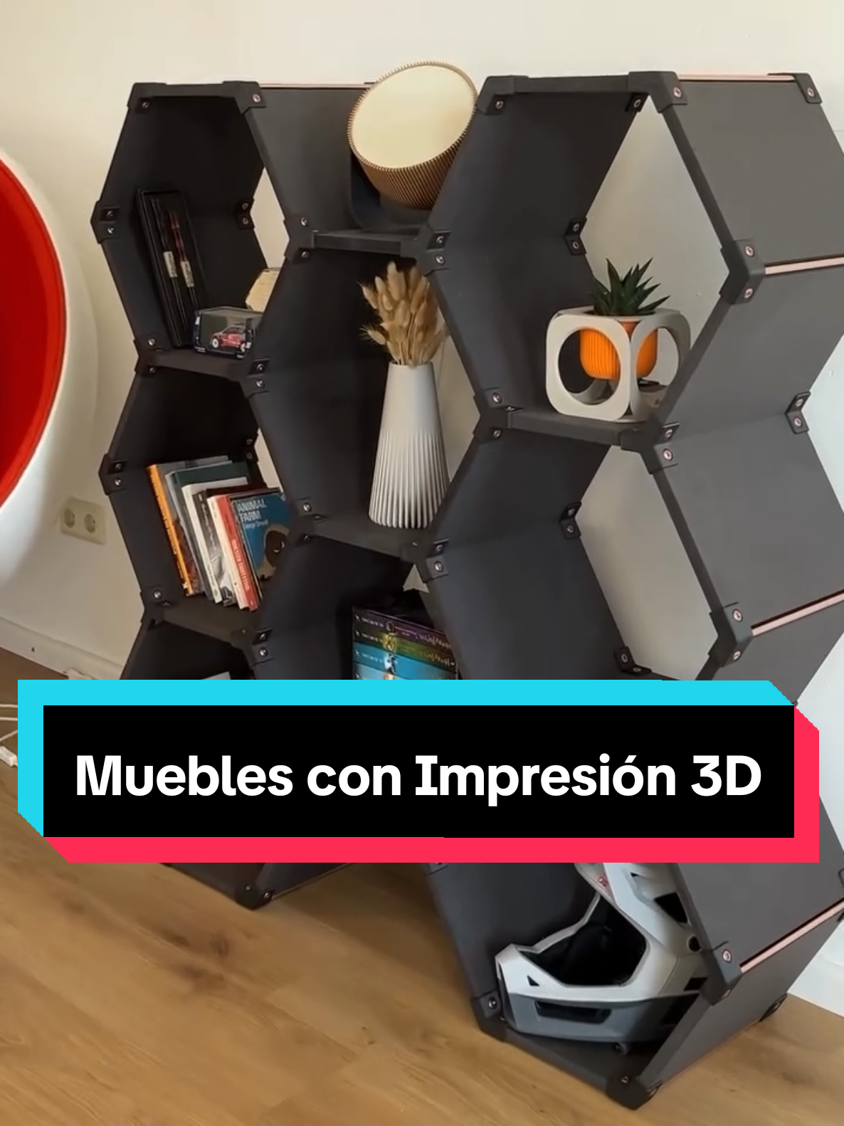 Otro impresionante, y bello ejemplo de lo que puede crearse con #impresion3d en cuanto a #muebles de todo tipo que tu mismo puedes hacer en la comodidad de tu #casa con tu #impresora3d y algunas cosas que pueden comprarse en #homedepot  Con material de geoshape3d en IG
