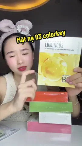 dưỡng da trắng ăn tết thôi mấy bà #matnab3 #matnagiay #matnagiaycolorkey #colorkey #duongtrangda 