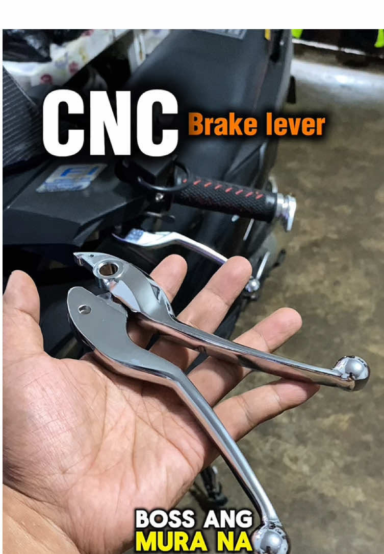 Cnc brake lever solid nito boss ,para sa honda click,v2,v3 beat fi combi at click 160 #cncbrakelever#brakelever#cnc#beatfi#motorcycleaccessories 