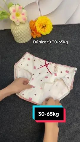 Chip cotton gấu dâu họa tiết 5 hình khác nhau xinh lắm #viral #xuhuong #quanchipcotton #quanchiphoatiet #dolot 