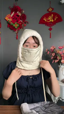 Mũ lót lông đi đường #hathuy #thinhhanh #mulotlong #mugiuammuadong #muadong 