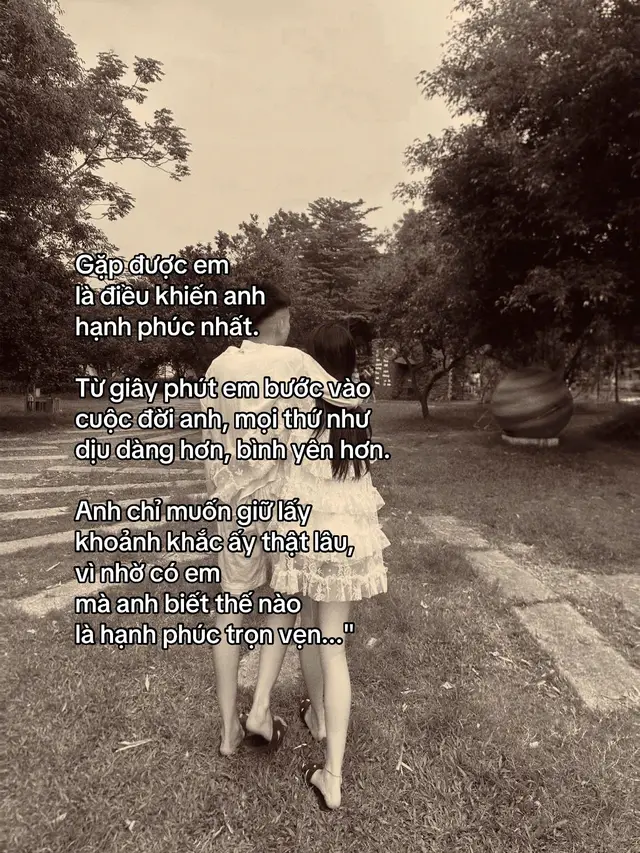 Gặp được em là amh hạnh phúc nhất....