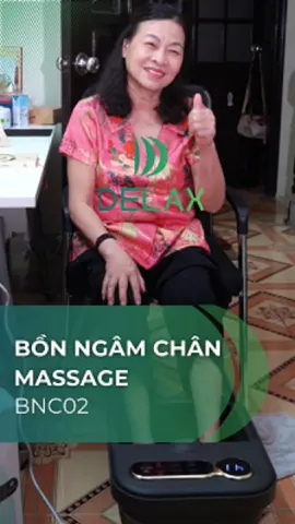 15 phút mỗi tối với bồn ngâm chân massage bấm huyệt Delax, cơ thể thay đổi rõ rệt. #bonngamchan #delax #dauchan #bonngamchanmassage 