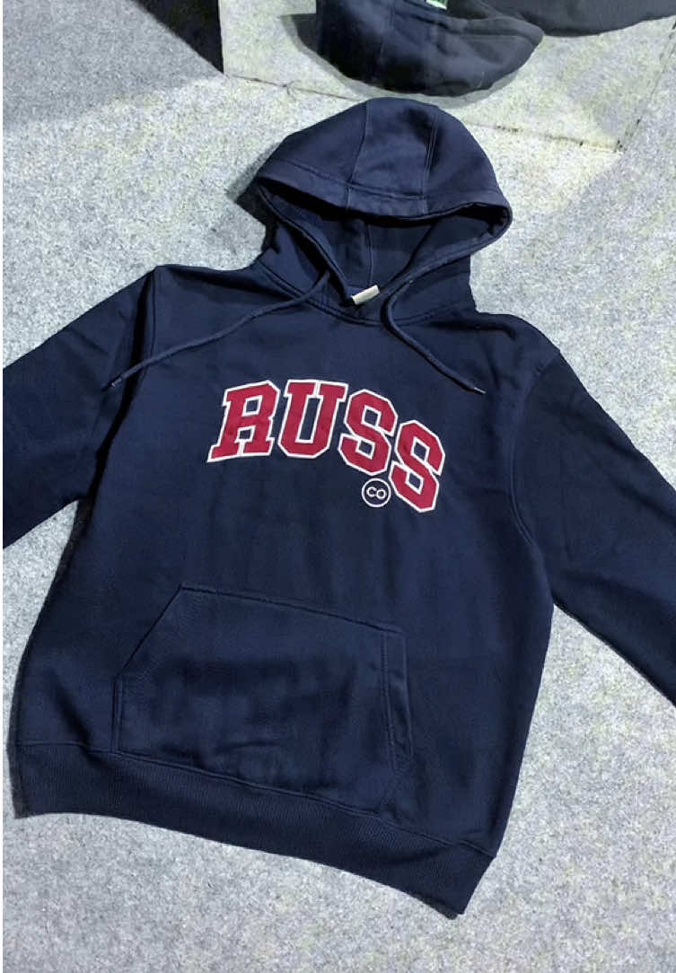 Russ Sweater Hoodie Pria Oldskull Navy Blue (Up To Big Size ) Casual Fit Nyaman Fleece Basic Jumper Crewneck Kaos#hoodie#hoodiepria#hoodieviral#russ#buruanchekout 