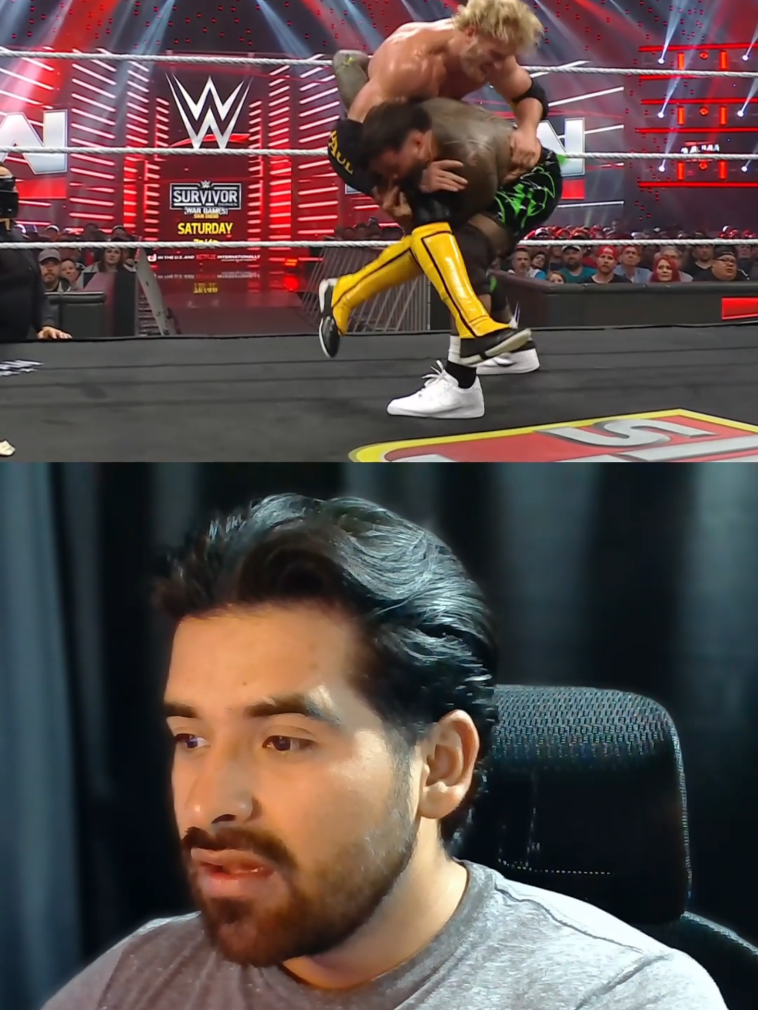 Anótale otro botch a Jey Uso... #acostawwe #wweraw #wrestling #jeyuso #botch