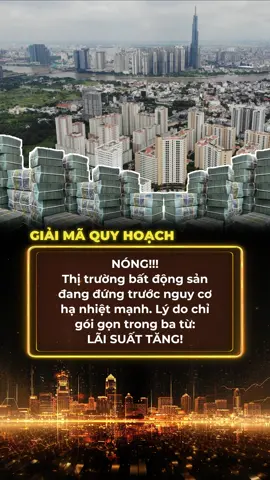 Thị trường BĐS nguy cơ giảm mạnh vì lãi suất đang tăng dần cuối năm. #giaimaquyhoach #quyhoach #tintuc #tin24h #bds 