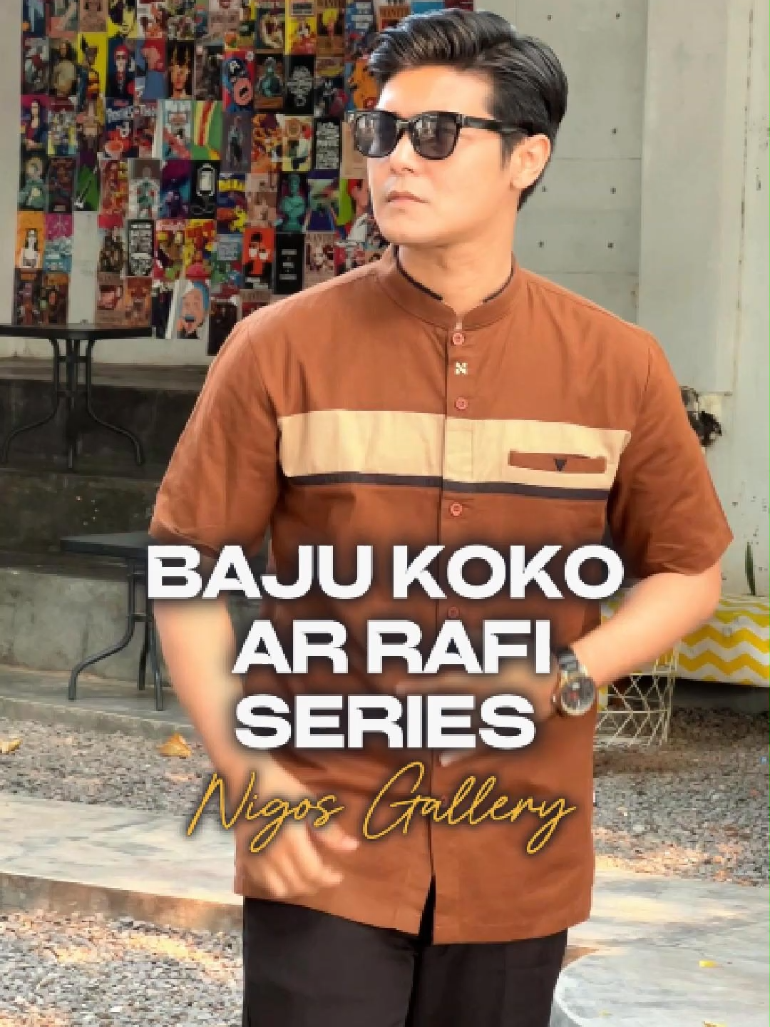 Tampil lebih percaya diri dengan AR RAFI dari Nigos. Sederhana, modern, dan enak dipakai #nigosgallery #bajukoko #kokodewasa #kokoanak #kokoharian #diskon #flashsale #livesale #bigsale