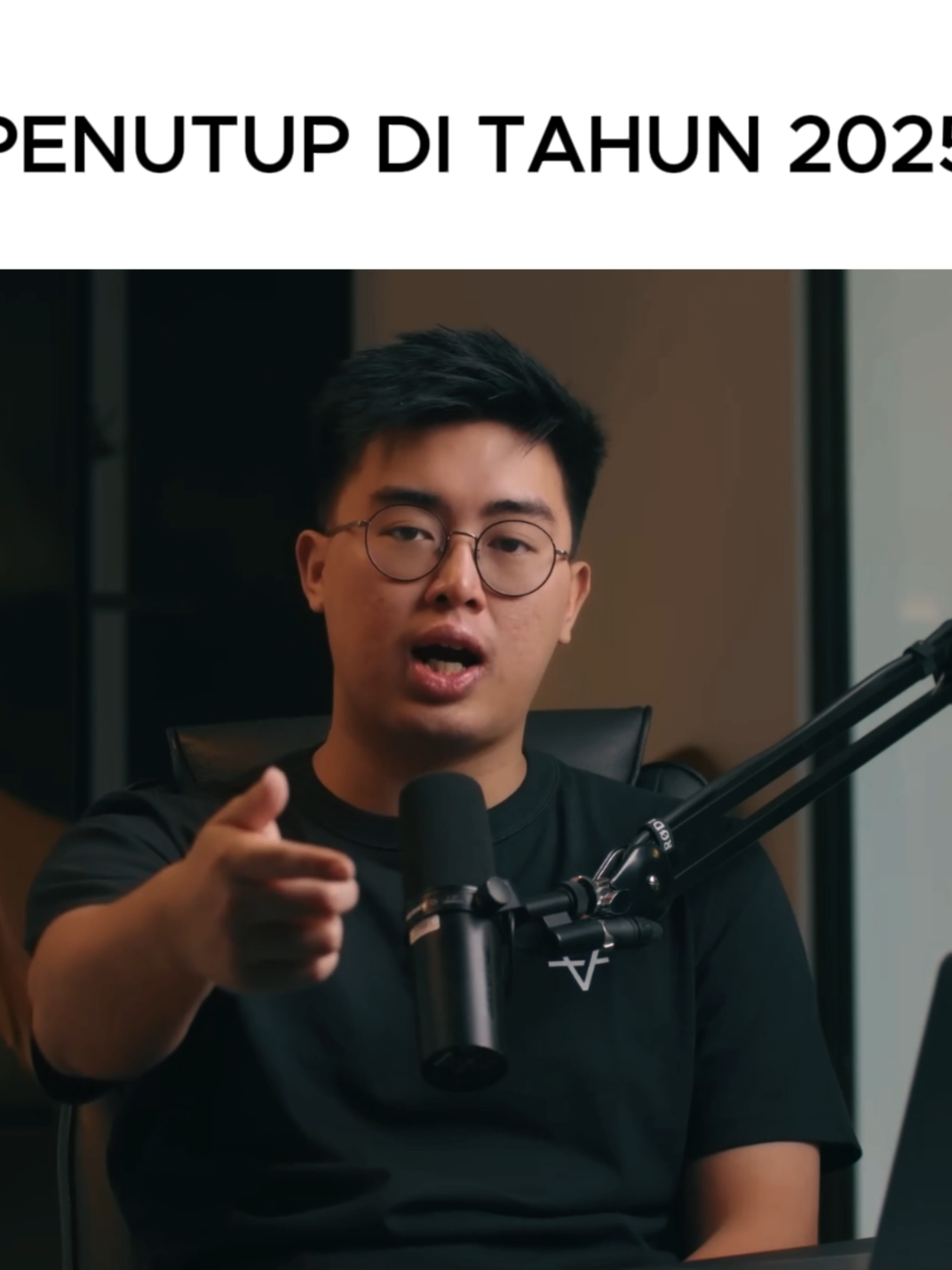 Penutup di tahun 2025 #timothyronald #akademicrypto