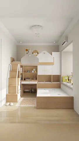 Cuộc đời đã nói mình dành cho nhau #noithatthongminh #thietke #amiz #noithat #giuongtang 