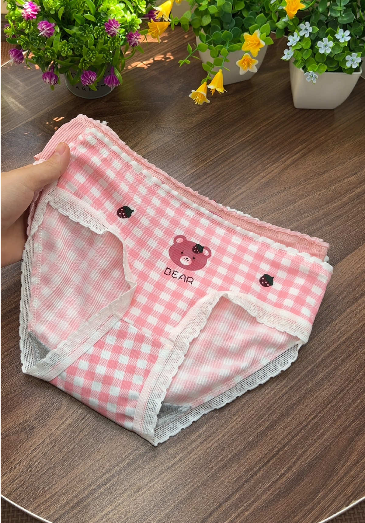 Set 5 quần chip cotton mềm mại#quanchip #quanchipsieure #xuhuong 