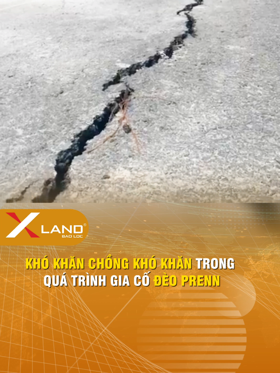 Khó khăn chồng khó khăn trong quá trình gia cố Đèo Prenn... #xland #lamdong #xuhuong #tintuc #lu 