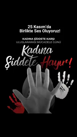 KADINA ŞİDDETE HAYIR❗KADIN SİZİ KARNINA SIĞDIRDI, SİZ KADINI KOCA DÜNYAYA SIĞDIRAMADINIZ... Kadına şiddete HAYIR Bugün 25 Kasım Kadına Yönelik şiddetle Mücadele günü. 🌺 25 Kasım 1960'ta Dominik Cumhuriyeti'ndeki diktatörlüğe karşı mücadele eden ve Mirabel Kardeşler diye bilinen üç kız kardeş, üç kadın tecavüz edilerek vahşice öldürülmüştü. Yıllar sonra 25 Kasım 1999'da Birleşmiş Milletler tarafından bu vahşi olayın günü 