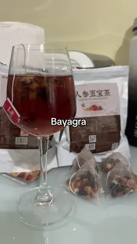 Need mo to😋 Bayagra #bayagra #tea #ginsengtea #ginsengfivetreasuretea #ginseng 