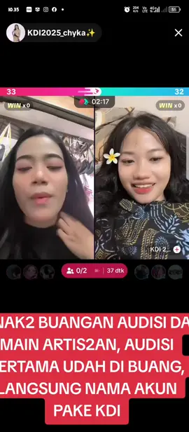 Lagi main Artis2an, di DA juga audidi udah di buang ini, tap omongan mereka tinggi banget kek udah juara DA Asia aja... apalagi si syafa itu.. duhhh omongannya ngeri banget @safanovirda_kdi2025  lu berasa lu artis ya?? nyanyi aja tak tung tak tung lu paling #daindosiar #kdi #viralvideo #da7 #kdi2025 