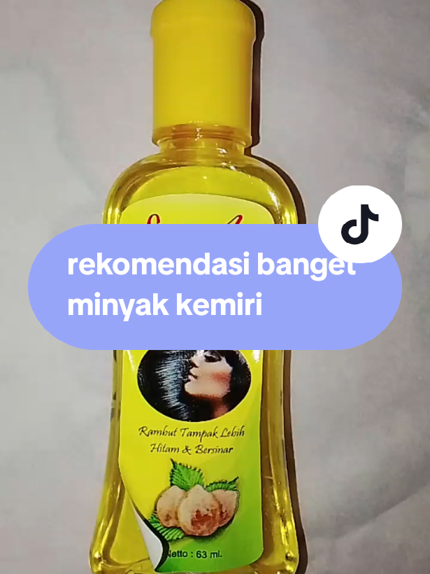 minyak kemiri rekomendasi banget loh #skincare 