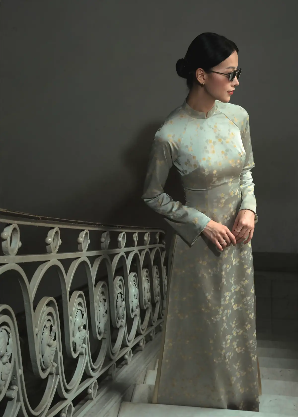 Con tằm đắm đuối vì tơ, còn em đắm đuối vì tà áo dài #fyp  #aodai  #vietnam 