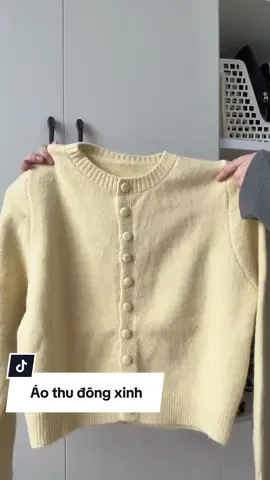 Màu đẹp z trời 💕 #aocardigan #aokhoaccardigan #aolen #aomuadong 