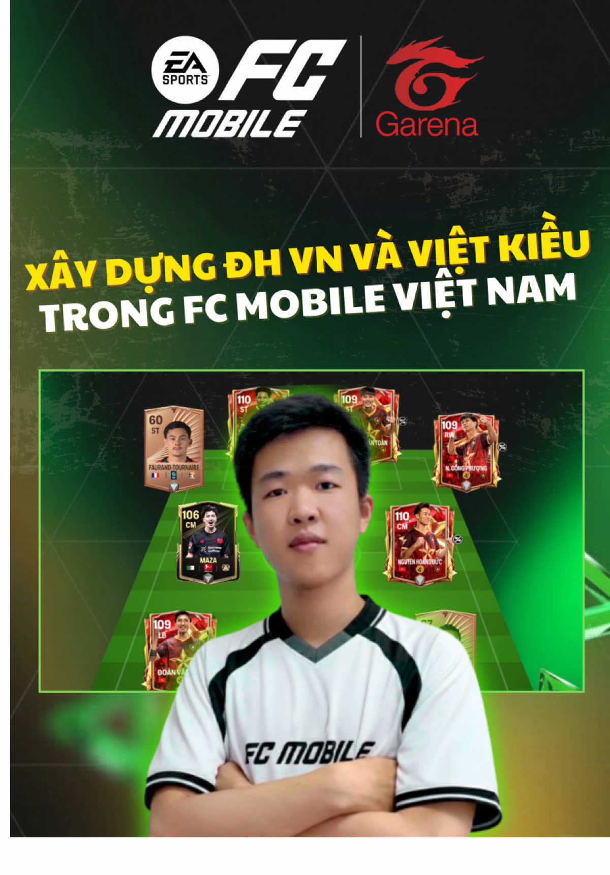 Xây dựng đội hình kết hợp Việt Nam và Việt Kiều trong FC Mobile VN #FCMobileVN #NhaSangTaoFCM #KyNguyenSangTaoFCM #BoFCMobileVN 