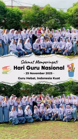 #CapCut  SELAMAT HARI GURU 🥰 #hgn2025  #hariguru #foryou #masyaallahtabarakkallah 