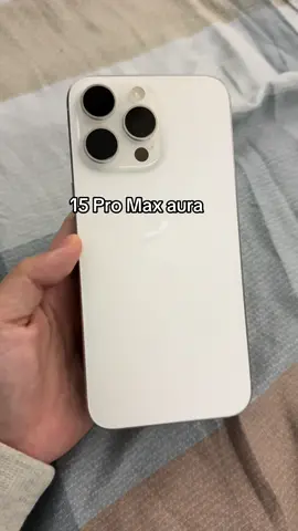iPhone 15 Pro Max White titanium 😩 Simple, fashion essentials #iphone #apple #fyp #iphone15promax #15promax 