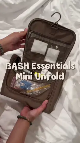 The best organizer I’ve had. Eto lagi kong dala pag nagtatravel or mag-oovernight. Jan nadin talaga nakalagay yung mga ginagamit ko daily para lahing ready to go whenever. 🤣 Bash Essentials Mini Unfold, Bash Organizer.  #makeuporganizer #bashessentialsminiunfold #bashorganizer #toiletriesorganizer #organizer 