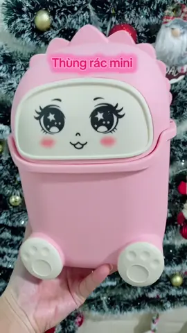 Thùng rác này cưng lắm nha #thungrac #thunracmini #thungraccute #taphoaduonganh091 