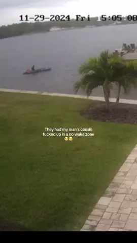 Not the wake 😭 @Barstool Outdoors (🎥:@GENY LARA 💌) 