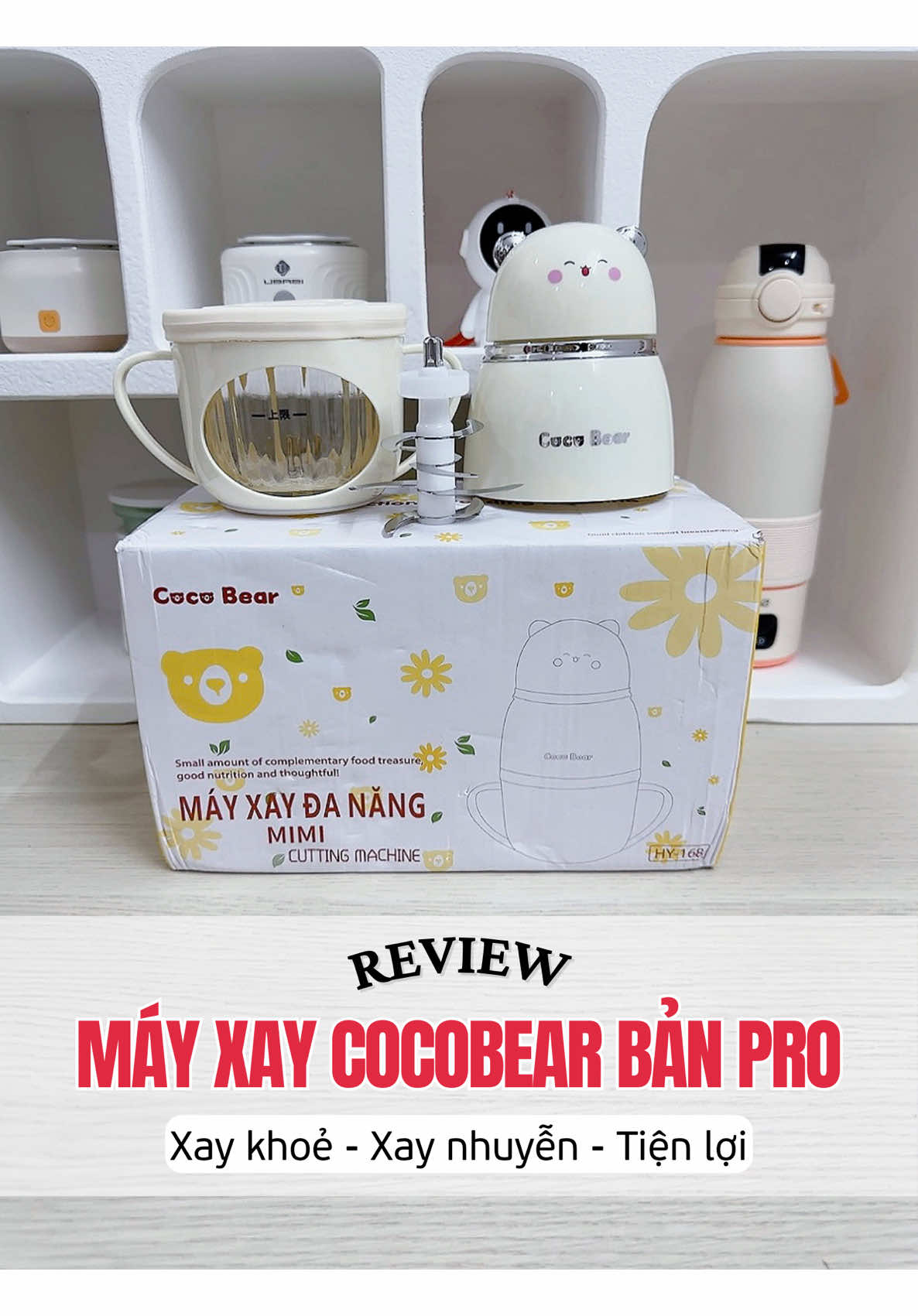 Máy xay Cocobear nay đã có bản Pro nha, bản cải tiến này sịn lắm luôn #Milo #mayxaymini #mayxaycocobear8luoi #mayxaydanang #Cocobear 