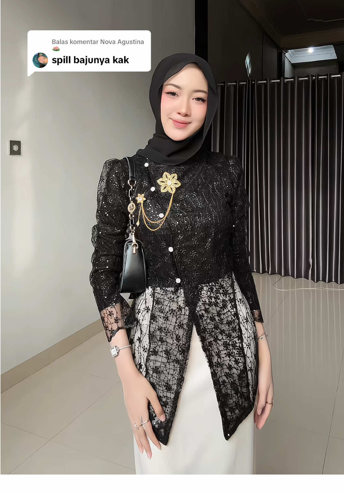 Membalas @Nova Agustina 🪷 #OOTD #outfitinspo #kondanganoutfit #outfitkondangan #fypage 