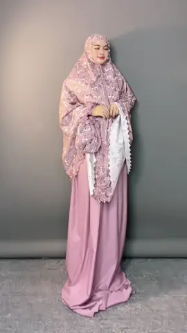 Lebaran pake mukena 50RIBU tp cakep bgt🫵😍#mukenalebaran #mukenaterawih #mukenatraveling #outfitinspo #fypviralシ 