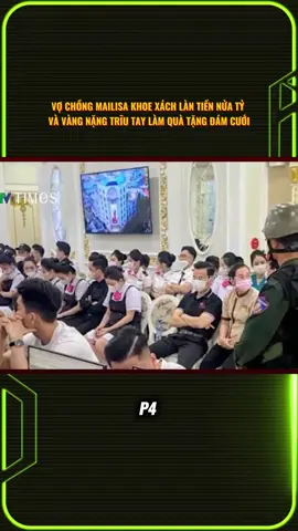 Vợ chồng Mailisa khoe XÁCH LÀN TIỀN NỬA TỶ và vàng nặng trĩu tay làm quà TẶNG ĐÁM CƯỚI p4 #mailisa