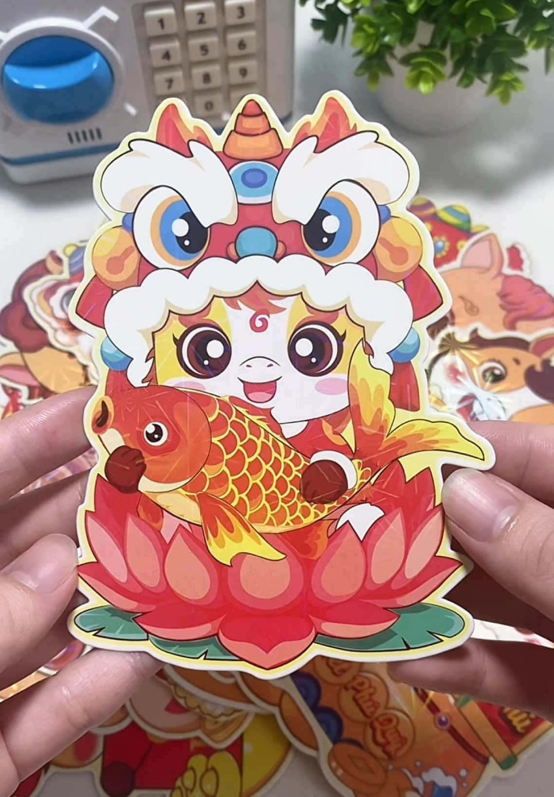 Mẫu bao lì xì chibi 2026 đây ạ #baolixichibi #2026 #damthithuylinh2k 