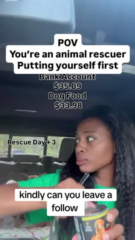 Full transparency: I have two credit cards  maxed out and 3 more dogs rescued today. It was either leave the dogs in a kennel in 94° weather or own my title as a legitimate animal rescue. I’m 42k in credit card debt and I’m responsible for it regardless if the non profit can pay it. I know this is temporary because God always makes a way in the middle of the storm when we are obedient but I can’t even quit if I wanted to. Nobody in TX wants these dogs. Sacrifices behind-the-scenes part of rescue that don’t make it online often because it’s embarrassing and too time consuming to explain. How to get help then? No one that is not a vet or animal rescuer or full time foster will ever understand the sacrifices we go through for every single dog we rescue.  For rescuers everywhere, every bag of dog food, every donation, and every volunteer hour means the world. At the end of the day, their full bellies always come before ours. To all the rescuers making quiet sacrifices every single day — you are seen, you are valued, and you are the reason so many animals are alive today. 💛 If you know animal rescue is your calling and nothing more fills your heart and soul than a rescue day….I understand you. I wish someone was there to bring you food…I wish someone was there to drive you to the vet and feed store so you can nurture your new rescue….I wish that someone else could fundraise and tell everyone thank you while you poop scoop or vice versa. I understand you and I wish more people were kind and did not shame us when we finally put ourselves first. We shouldn’t feel guilt or shame. I feel your pain. Let’s transform this pain into compassion and the same level of care we give to these dogs when we put them before ourselves. We have to find a way!  OTG needs dog food if anyone can help. I’m about to start cooking at this point. I believe It will all work out.  Please note “dog food” in the description if possible. ❤️ Thank you for any help. #usa #canada #UnitedStates #UnitedKingdom #america 