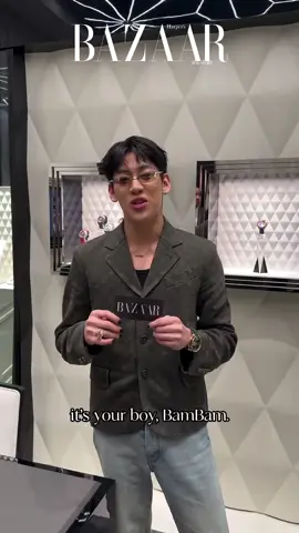 #เทรนด์วันนี้ น้องแบมหล่อ ยิ้มอารมณ์ดีมากๆเลย❤️❤️  #BamBamxJacobAndCoSG#BamBam #แบมแบม #bambam 