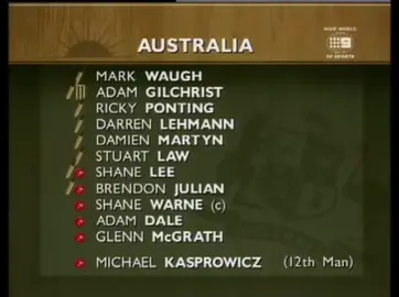 Australia v England 1998 ODI #cricketaustralia🇦🇺 