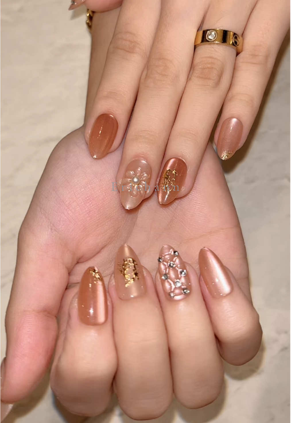 check out now‼️🌸 Follow us for more designs! Visit our live to check out! #erichann #pressonnails ##polygelnails #polygel #handmadenails