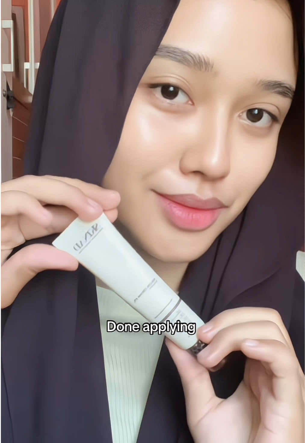 Bareface seglowing dan sesehat ini karena aku lagi rutin pakai niacincream yg kandungannya 8% dari @skinad skincare 🤩 