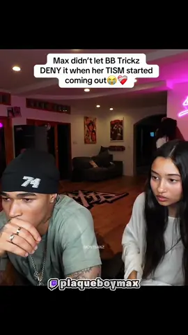 Max wasn’t expecting BB Trickz to respond like this #plaqueboymax #bbtrickz #5star #clips 