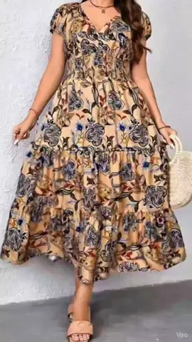 “Level up ang araw mo with this retro paisley print midi dress! Hugging waist na binibigyang-diin ang figure mo, at preskong tela na bagay sa Pilipinas na klima. Pwede sa work, events, o casual lakad. Elegant tingnan pero sobrang comfortable isuot—win-win!” #ElegantStyle #PaisleyDress #DailyOOTD #PHFashion 