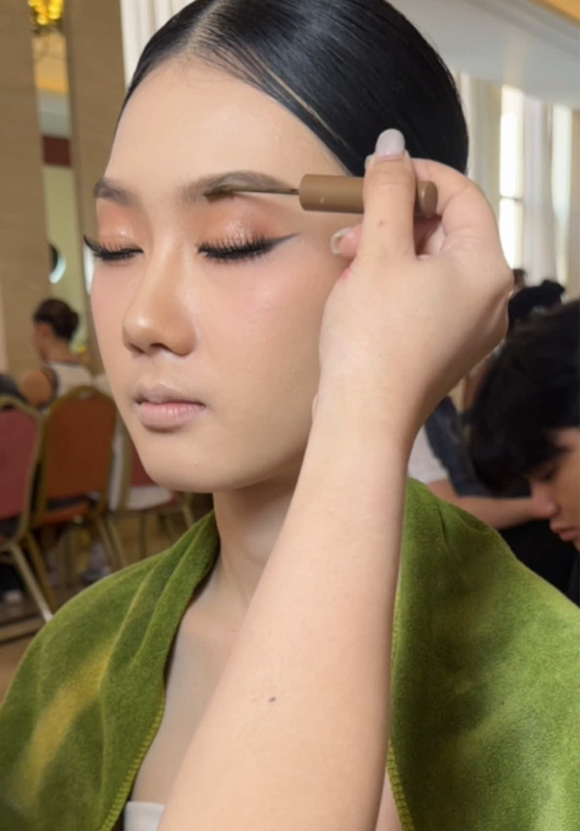 ແຕ່ງຫນ້າ ງານເດີນແບບຫັດທະກຳຜ້າລາວ 2025 #Topamakeup #ช่างแต่งหน้าเจ้าสาว #ຮັບແຕ່ງຫນ້າເຈົ້າສາວເຈົ້າພາບແລະອອກງານອື່ນ #ລີວິວລູກຄ້າຈີງ #ช่างแต่งหน้ามืออาชีพ 