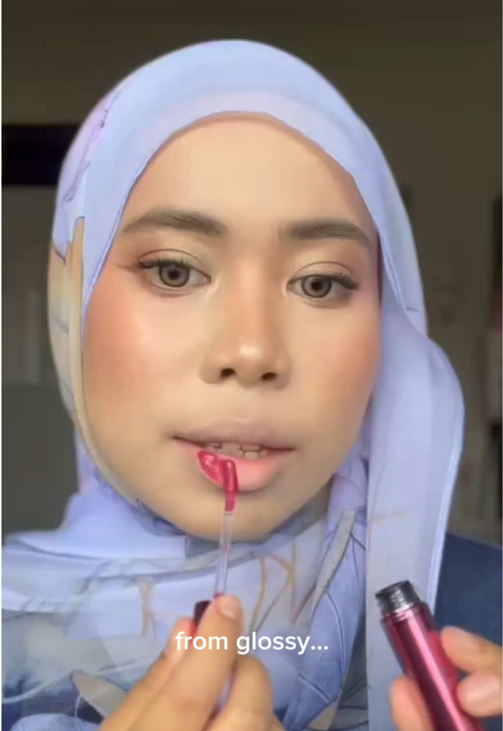 Aaaa the best lip tint with lip stain😍  #blurringtint #glosstoblur #beautywithoutlimit #timephoria  @TIME PHORIA Malaysia 