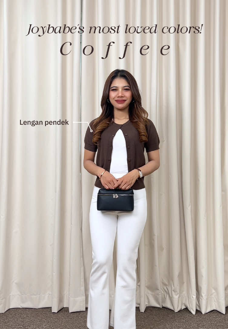 Warna favorite para Joybabes! Long sleeve-nya udah pada sold out tuhh cepetan check out sebelum kehabisan 👀🫶🏻🫵🏻🛍️ #joybasic #premiumquality #CapsuleWardrobe #basics #sale #wibgajian #gajiansale 