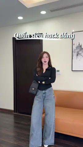 Phom quần siêu siêu hack dáng luôn ne ce ơi #quynhnhumacgi  #xuhuongtiktok #nicool  #quần 