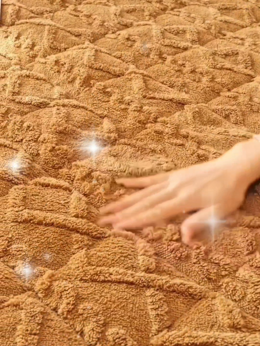 Thảm nỉ nhung đa năng 3 lớp #xuhuong #trending #trend #thamtraigiuong #tiepthilienket 