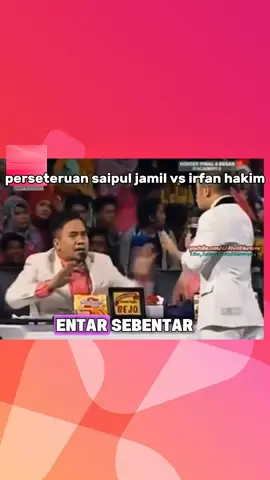 saiful jamil vs irfan hakim #fyp 