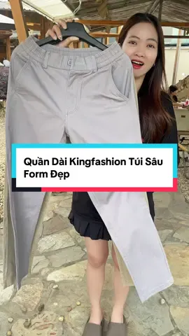 Quần Dài Kingfashion Túi Sâu Form Đẹp #quandainam #quandaikaki #quandaikakinam #quandainamdep #kingfashion 
