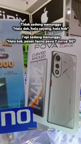 Tecno Pova 7 Curve 5G cashback 400k harga terjangkauuu power ngebutt palingg gamingggg😎🔥 Ready di store METROKOMSEL melayani : cash & kredit  (HomeKredit, KreditPlus, kredivo & Shopeepaylater)  store : Metro Komsel Alamat : Jl. Andi makkasau No. 32 (samping bank danamon) kec : wattang sawitto. kel : penrang, kab pinrang, sulawesi selatan  📲Wa aktif :  089533829560 (Astiana)  #tecnoindonesia #tecnosulawesi #pova7series #povacurve5g #tecnopromotor 