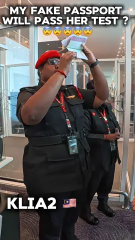 My fake passport will pass her test ??? #travel #kualalumpur 