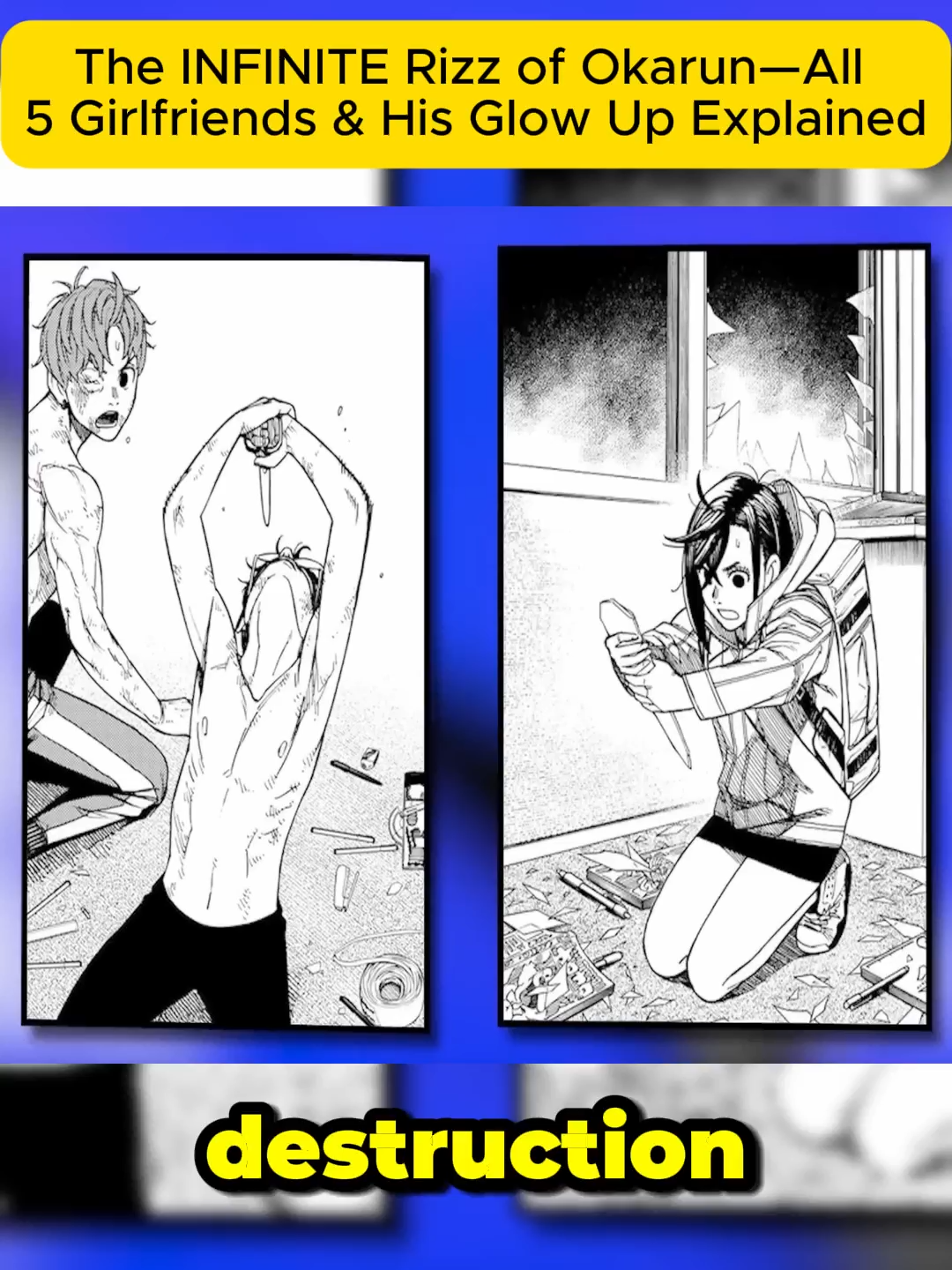 09 The INFINITE Rizz of Okarun—All 5 Girlfriends & His Glow Up Explained - DANDADAN Entire Love Story!03#dandadan #dandadanmanga #okarunxayase #dandadanseason2 #turbogrannydandadan